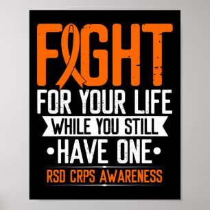 Rsd Crps Sensibilisierungskampf für den Lebenskrie Poster