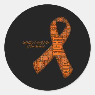 Rsd Crps Sensibilisierungsmonat Runder Aufkleber
