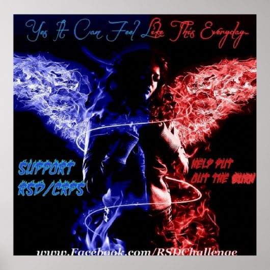 rsd/crps-Sensibilisierungspakete Poster (Vorne)