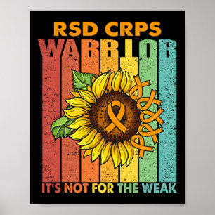 Rsd Crps Warrior Es ist nicht für die schwache Poster