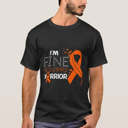 Rsd Crps Warrior I'm Fine Feather T-Shirt (Vorderseite)