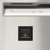 Rsd Crps Warrior I'm Fine Magnet (In Situ (Geschirrspüler))