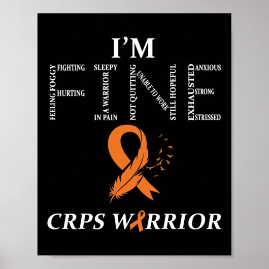 Rsd Crps Warrior Poster (Vorne)