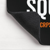 RSD CRPS Warrior Survivor Awareness Support Squad Mousepad (Ecke)