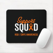 RSD CRPS Warrior Survivor Awareness Support Squad Mousepad (Mit Mouse)