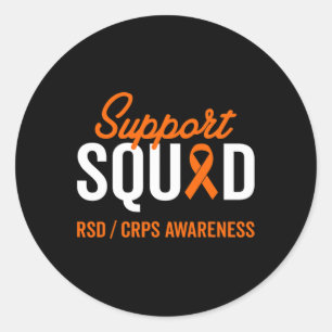 Rsd Crps Warrior Survivor Sensibilisierungskampagn Runder Aufkleber