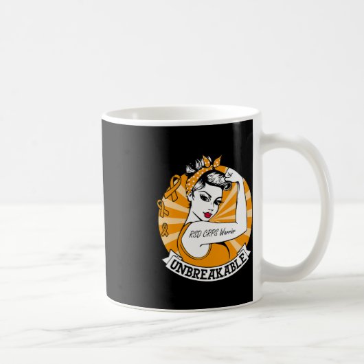 RSD CRPS Warrior Unzerbrechlich RSD CRPS Awareness Kaffeetasse (Rechts)