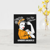 Rsd Crps Warrior Unzerbrechliche Rsd Crps Bewussts Karte (Gelbe Blume)