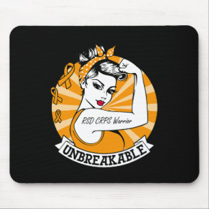 Rsd Crps Warrior Unzerbrechliche Rsd Crps Bewussts Mousepad