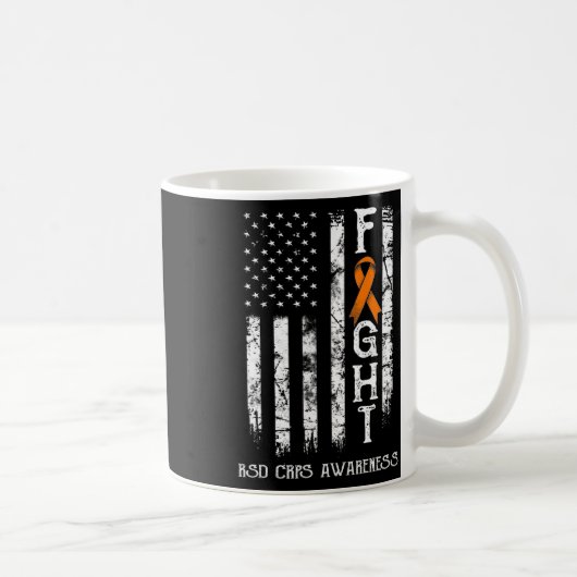 Rsd Crps Warrior Us Flag Kaffeetasse (Rechts)