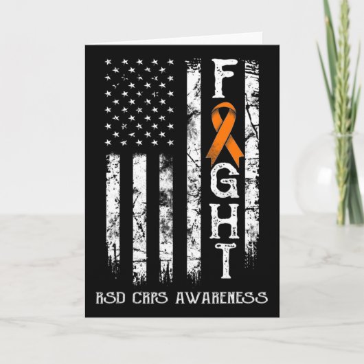 Rsd Crps Warrior Us Flag Karte (Vorderseite)