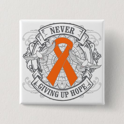 RSD gibt nie Hoffnung auf Button (Vorderseite)