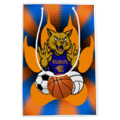 RSD WILDCATS SPORTS WRAPPING PAPIER MITTLERE GESCHENKTÜTE (Vorderseite)