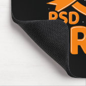 Rsdcrps Orange Ribbon Komplex Regionale Schmerzsyn Mousepad (Ecke)