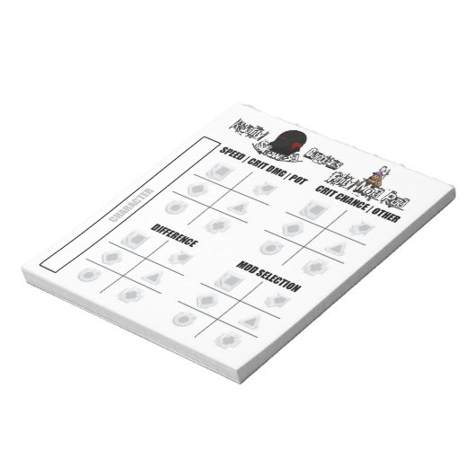 RSG Finity Mod Pad Notizblock (Rotiert)