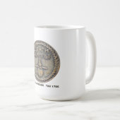 RSSIAN BART-STEUER-SCHEINTasse 1705 Kaffeetasse (VorderseiteRechts)