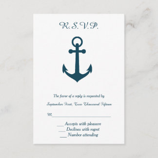 RSVP-Antwort auf die Hochzeitsfeier mit weißem und RSVP Karte