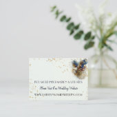 RSVP Bald Eagle Patriotic USA Semiquincentennial Begleitkarte (Stehend Vorderseite)