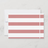 RSVP-Basiskarte für Hochzeiten RSVP Karte (Rückseite)