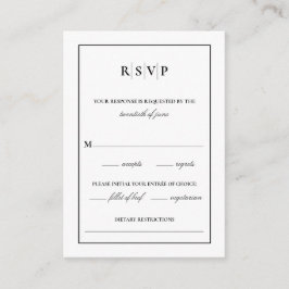 RSVP BEGLEITKARTE