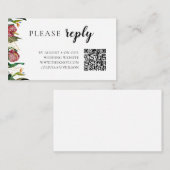 RSVP BEGLEITKARTE (Vorne/Hinten)