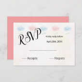 RSVP CARD (Vorne/Hinten)