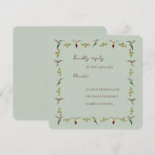 RSVP Card (Vorne/Hinten)