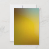 RSVP Card Artistic Lake Waterfront Einladung (Rückseite)