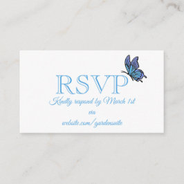 RSVP Card Begleitkarte
