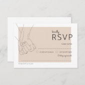 RSVP Card - Die Oliva Suite (Vorne/Hinten)