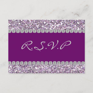 RSVP CARD GLAMOUR UND BLUT KARTE