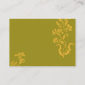 RSVP Card Herbst Garland Begleitkarte (Rückseite)