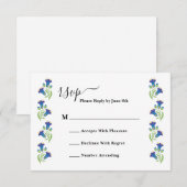 RSVP Card Karte (Vorne/Hinten)