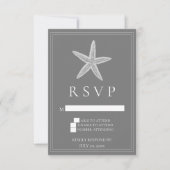 RSVP Card Karte (Vorderseite)