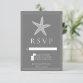 RSVP Card Karte (Stehend Vorderseite)