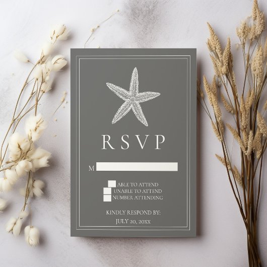 RSVP Card Karte