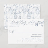 RSVP Card Karte (Vorne/Hinten)