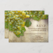RSVP Card Kleine Gartenanlage Weinroute Mendrisiot Einladung (Vorne/Hinten)