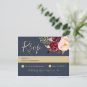 RSVP Card - Lucy Suite Karte (Stehend Vorderseite)