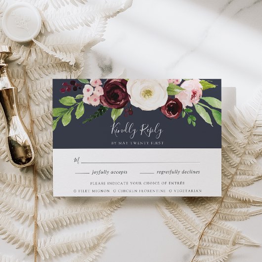RSVP Card Mitternachtsromane Karte