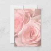 RSVP Card Roses Karte (Rückseite)