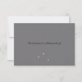 RSVP Card Whimsy Fireflies (Rückseite)