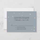 RSVP Card Whimsy Fireflies (Vorderseite)