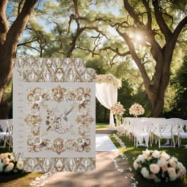 RSVP Card White Hummingbird Wedding Karte