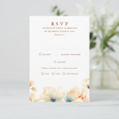 RSVP Cards Karte (Stehend Vorderseite)