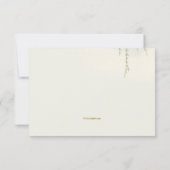 RSVP Cards Love Birds (Rückseite)