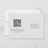 RSVP Classic Modern Ivory and Blush Floral (Rückseite)