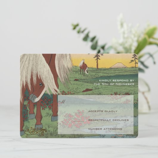 RSVP EINLADUNG (Stehend Vorderseite)