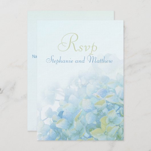 RSVP EINLADUNG (Vorne/Hinten)