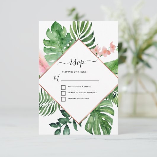 RSVP EINLADUNG (Stehend Vorderseite)